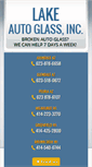 Mobile Screenshot of lakeautoglass.com